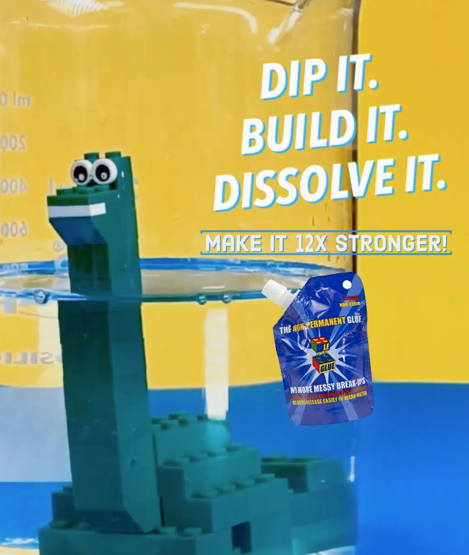 BrickGear Australia | Le-Glue Water-Soluble LEGO Glue | Build. Bond ...